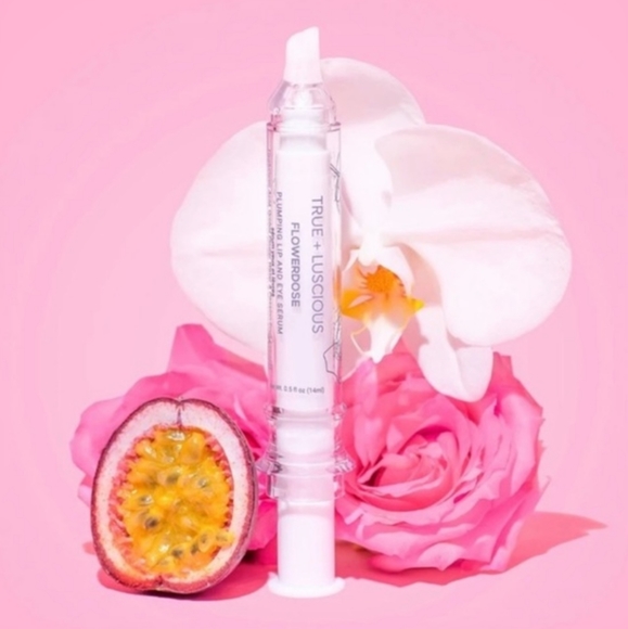 NEW *FULL SIZE* True + Luscious Flowerdose Lip & Eye Serum - Picture 3 of 11